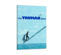 WYYRAB The Truman ShowWall Décoration murale sur toile imperméable Impression haute définition Convient pour chambre à coucher, salon, café, décoration avec cadre 50 x 75 cm