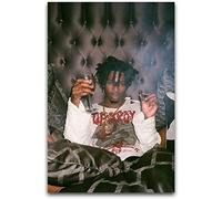 WYYXF Playboi Carti Popular Music Album Hip Hop Rap Star3 STR Poster Décor Maison Décoratif Salon Chambre sans cadre (60 x 90 cm)