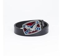 WYYXJY Ceinture Homme Black Eagle Ceinture Punk Rock Hiphop Casual Western Cowboy Ceinture Peau De Vache Rétro Ceinture Grande Boucle 105Cm