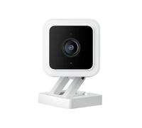 WYZE Cam v3, Caméra de sécurité domestique filaire HD WiFi 1080p, intérieur/extérieur, moniteur pour animaux de compagnie/bébé, vision nocturne en couleur, audio bidirectionnel, fente pour carte
