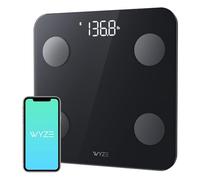 WYZE - Pèse-personne numérique S - Pèse-personne numérique - Analyseur de composition corporelle - Mode bébé/animal domestique - 181,4 kg - Noir