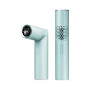 WZ Ventilateur portable rechargeable - Mini ventilateur portable avec câble de charge USB C, puissant ventilateur portable de refroidissement pour voyage, fonctionne à piles pour le refroidissement du