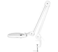 [WZ0058] LogiLink Lampe loupe à LED, avec pince, blanc