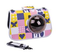 WZBHCZLJ Cat-in-Bag Sac de transport confortable pour chiot Sac de transport respirant Sac à dos à bandoulière Sac à bandoulière Dessin animé Chaton Sac à bandoulière Marche