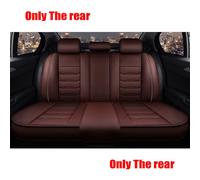 Wzbwzx-Juste De Siège De Voiture En Cuir Pour Byd,Tous Les Modèles,Fo F3,Surbiomsirui F6,G3,M6,L3,G5,G6,Dock S7,E6,E5,Accessoires De Voiture,5 Ec - Type Rear Seat Cover #B