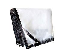 WZDD Bâche Imperméable Transparente 2x5m, Bâche Étanche Et Indéchirable, Bâches De Protection Extérieures - Bâche en Toile pour Jardinerie De Jardin