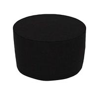 WZDD Housse De Meuble De Jardin Impermeable 80X81cm, Housse De Protection Table De Jardin Ronde, Coupe-Vent Et Anti-UV Bache Table Extérieur 600d Tissu Oxford, Noir