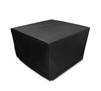 WZDD Imperméable Housse De Table Exterieur Rectangulaire 231x231x90cm, Housse De Protection Salon De Jardin Carré, Bache Table Jardin 420d Couverture De Meubles De Patio