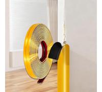 WZERHO Bande de garniture de carrelage et de bordures dorées pour garniture murale autocollante en PVC - 8 m x 2 cm