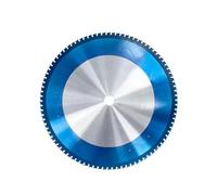 WZFC 1pc Metal Cutting Blade Disc 180/230/305/355mm Carbide Circular Saw Blade For Iron Steel Nano Blue Coated, 355x2.6x2.0x25.4x66T