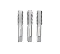 WZFC 3pcs Tapage De Filetage À Main Set HSS Metric Plug Tap 0,3-3,0 Mm Pitch Metal Vis Tap Drill Hand Tool, 3pcs M18x2.5