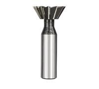 WZFC Dovetail Milling Cutter 45 55 60Degrees HSS End Mills CNC Machine Router Bit,14x60 Degrés