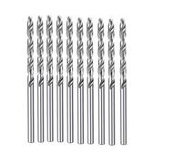 WZFC Jeu De Forets Hélicoïdaux HSS, 10 Pièces Pour Outil Rotatif Dremel, Mini Foret À Tige Droite, Outils À Main,10 Pièces 0.8mm