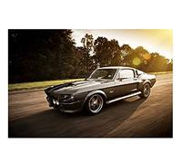 WZGJZ Puzzles 1000 Pièces 1967 Mustang Voiture Mur Art Affiche pour Adultes Enfants Jeux Jouets Éducatifs Yq235Zk