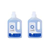 WZGLL Nettoyant for Vitres 1 L (Compatible avec Les Aspirateurs Ecovacs WINBOT Séries W2/W2 PRO/W2S Pro/W1 PRO/W1S PRO/W1S/W960/W920/880) Solution De Nettoyage for Vitres(2pcs)