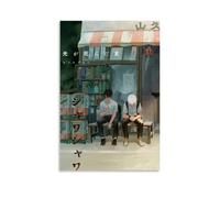 WZHDUDU The Summer Hikaru Died Classic Hot Anime Series Poster sur toile Décoration murale Décoration Chambre à coucher 20 x 30 cm Style sans cadre