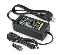 WZHENB Adaptateur secteur 12V 5A 4A 3A 2.5A 2A 2A 1A AC DC Câble d'alimentation 5.5x2.1mm pour moniteur Sceptre EC Series, ONN, AOC, Dell, Webcam, routeur, projecteur, CCTV