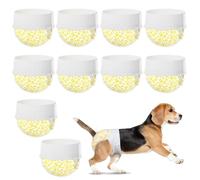 Wzhtuzi Lot de 10 couches pour chiennes
