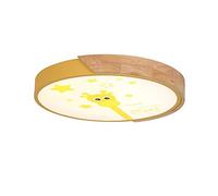 WZHZJ Moderne und Kunst Kinderzimmer Meteor Runde Deckenleuchte für Jungen und Mädchen, weißes Licht (Farbe: B)