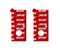 WZKALY Lot de 2 rubans adhésifs de rechange double face pour porte-serviettes en papier (rectangulaire)