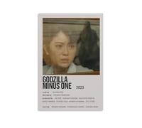 WZLLHA Godzilla Minus OneArt Impression sur toile vintage pour chambre à coucher, décoration murale, style sans cadre, 20 x 30 cm