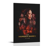 WZLLHA He Hunger Games - Impression sur toile vintage pour chambre à coucher - Décoration murale esthétique - Style : 40 x 60 cm