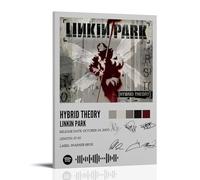 WZLLHA Hybrid Theory-Linkin ParkArt - Impression sur toile vintage pour chambre à coucher, décoration murale moderne - Décoration murale esthétique - Style parkart - 30 x 45 cm