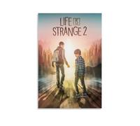 WZLLHA Impression sur toile « Life Is Strange Before The StormArt » - Impression sur toile vintage pour chambre à coucher, décoration murale - Esthétique - Style sans cadre - 40 x 60 cm