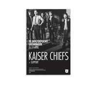 WZLLHA Kaiser Chiefs EmploymentArt Impression sur toile vintage pour chambre à coucher moderne Décoration murale Esthétique Chariot de bar Sans cadre 60 x 90 cm