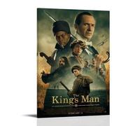 WZLLHA Kingsman The Secret Service - Impression sur toile vintage pour chambre à coucher - Décoration murale moderne - Chariot de bar - Avec cadre - 30 x 45 cm