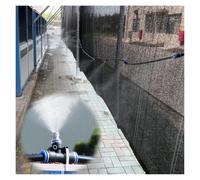 Wzmazingly Kit De Système De Brumisation Anti-poussière, Système D'irrigation Goutte À Goutte Avec Raccord Rapide Pivotant À 360°, Pour Les Chantiers, Les Jardins Et Les Serres