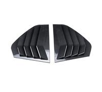 WzMDg pour VW Golf 8 MK8 TSI TDI GTI GTD GTE R R-Line 2020-2022 Becquets Arrière Persiennes Lunette Arrière Voiture Triangle Volet Autocollant Garniture Becquet Toit.,B-Carbon Look