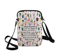 WZMPA Buster Moon Johnny Merch Sac à bandoulière pour fans de Rosita & Mike Cadeau « You Are Braver Stronger Beautiful Than You Know », Always Buster Moon Cb, medium