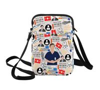 WZMPA Dr. Shaun Sac à bandoulière Dr. Shaun Autism Hero Gift St Bonaventure Sac à bandoulière, You Can Do Anything Cb, medium