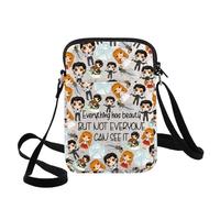 WZMPA Edward Robot Sac à bandoulière Edward & Kim Fans Gift Everything Has Beautiful But Everyone Can See It Edward Sac à bandoulière, Everything Has Cb, medium