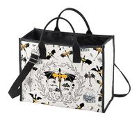 WZMPA Fourth Wing Sac fourre-tout réutilisable inspiré du Dragon Ridder Violet Sorrengail, Quatrième aile - Tb, Large