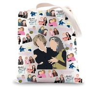 WZMPA Grace Fans Sac fourre-tout Frankie Fans Cadeau Sol & Robert Sac à bandoulière Grace Comedy Merchandising, L'alcool a Tg, medium