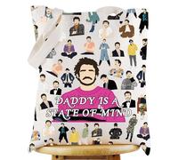 WZMPA Pedro Sac fourre-tout réutilisable pour les fans de film Pedro Pascal avec inscription Daddy Is A State Of Mind, Daddy State Mind T, Large, Sac fourre-tout