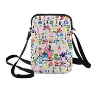 WZMPA Riley Emotion Sac à bandoulière Joie & Tristesse & Peur Cadeau de dessin animé Colère & Dégoût & Anxiété Personnages Merch, Riley Emotion Cb, medium