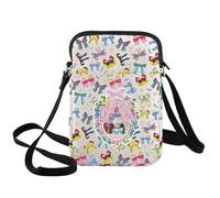 WZMPA Sac à bandoulière Princesse Vacation Thème Park Cadeau Princesse Personnages Sac à bandoulière Princess Squad Merch, Bow Castle Cb, medium