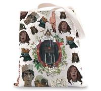 WZMPA Sac fourre-tout Annie & Steven - Motif film d'horreur - Cadeau pour les fans de Charlie - Marchandises Ellen Lee, Joanie Tg, medium