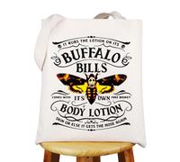 WZMPA Sac fourre-tout Hannibal Lecter pour les fans de Hannibal Lecter, il frotte la lotion sur son propre sac à bandoulière, Il frotte le Tg, Large
