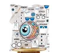 WZMPA Sac fourre-tout optométriste pour optométriste - Cadeau pour optométriste - Marchandises d'optométrie, Ophtalmologie Tg, medium