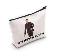 WZMPA Trousse à maquillage Doctor Gregory avec fermeture éclair pour fans de la série TV It's Never Lupus, It's Never Lupus, Coupe :