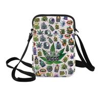 WZMPA Weed Leaf Sac à bandoulière 420 feuilles Cadeau I Bet My Soul Smells Like Weed, Odeur de mauvaises herbes Cb, medium