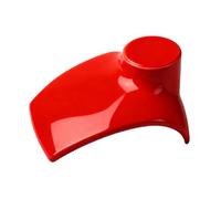 Wzmzjy Buste de Bijoux Organisateur Présentoir Collier Stand Mannequin Porte Boucles d'oreilles Chaîne PP Léger Convient à Magasin Chambre Exposition Cadeau, Rouge