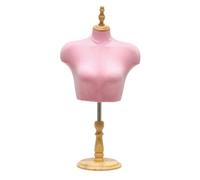 Wzmzjy Buste D'exposition Trépied Élégant | Amovible, Mannequin Présentation Base En Bois, Résistant, pr Vitrine, Studio Photo, Rose