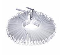 Wzmzjy Col Frais Accessoire Théâtral Finition Amovible Ruban Mesh Polyester Facile à Porter pour Jeu de Rôle Animation Fête Déguisée Artistique Reconstitution Folklorique, Blanc