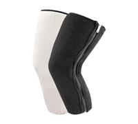 Wzmzjy Genouillères pour Les Sports et Le Ski par Temps Froid, Doublure Blanche, 40cm
