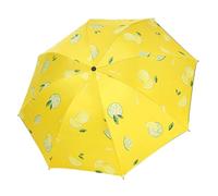 Wzmzjy Parapluie Portable élégant pour Se Protéger du Soleil en Toutes Circonstances, Citron